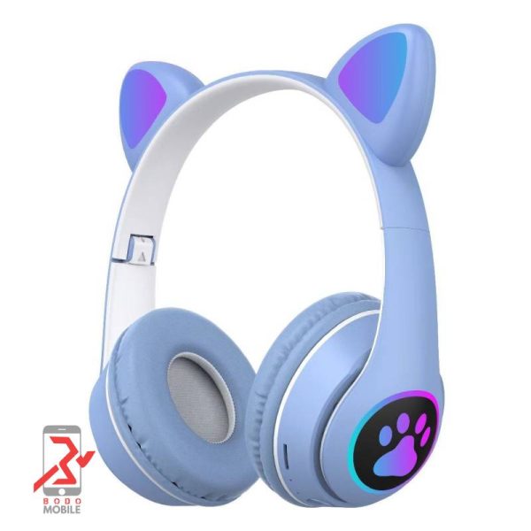 هدفون بلوتوثی گربه ای mz023