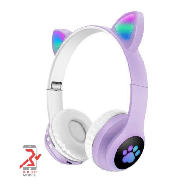 هدفون بلوتوثی گربه ای mz023