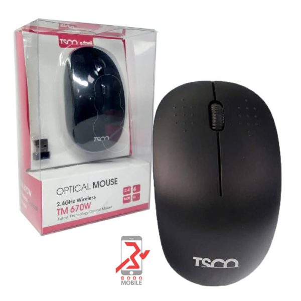 ماوس بی سیم تسکو مدل TM670W
