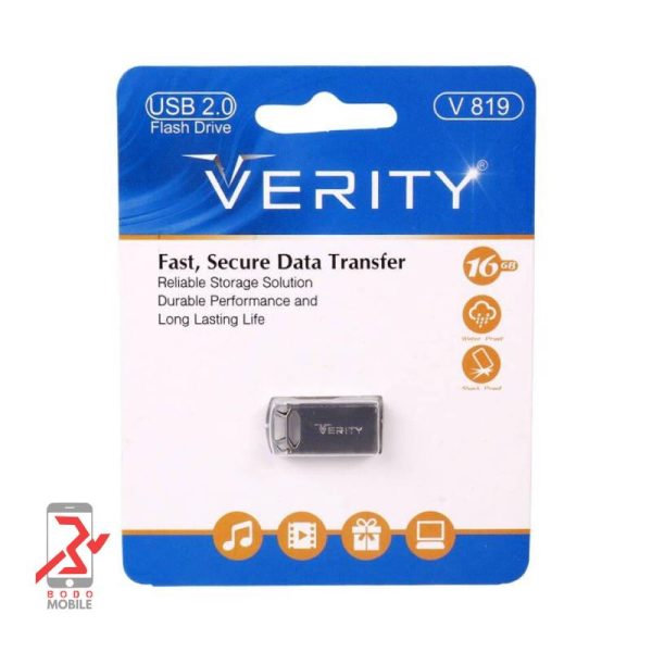 فلش مموری وریتی مدل v819 ظرفیت 16 گیگابایت